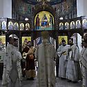 Архијерејска Литургија у цркви Светог Саве на Аеродорму