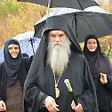 Сабрање женског монаштва у манастиру Бешка