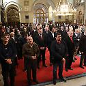 Lazarus Saturday in Cathedral church in Belgrade