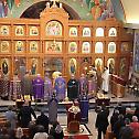 Свеправославно вечерње у српском храму у Троју, Мичиген