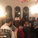 Литургија пређеосвећених дарова у манастиру Нова Марча