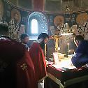 Литургија пређеосвећених дарова у манастиру Блишкови