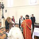 Архијерејска Литургија и крштење у Пакрацу