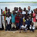 Mass baptism celebrated in Congo River