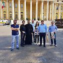 Делагација Одбора за обнову манастира Михољска Превлака у Италији