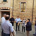 Делагација Одбора за обнову манастира Михољска Превлака у Италији