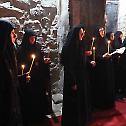Опело монахињи Анастасији у Пећкој Патријаршији
