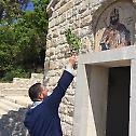 Освештан мозаик у цркви Светог Стефана Штиљановића у Ђенашима