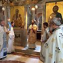 Владика Максим богослужио у манастиру Жичи