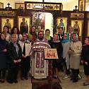 Russian Orthodox Church Damascus representation celebrates Entry of the Lord into Jerusalem