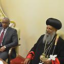 Head of Ethiopian Orthodox Tewahedo Church arrives in Moscow