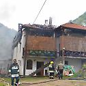 Пожар у манастиру Кацапуну