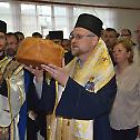 Словачка: Православно богослужење на месту будућег манастира св. Василија Острошког 