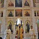 Archbishop Jovan officiated Liturgy in St. Alexander Nevsky church