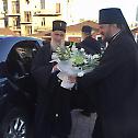 Посета патријарха Иринеја Подворју СПЦ у Москви