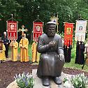 Monument to St. Seraphim of Sarov opened at Novo-Diveevo Monastery