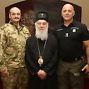 The Serbian Patriarch received a high delegation from the Russian National Guard