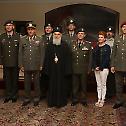 Patriarch Irinej receives Commander of the Cypriot National Guard