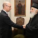 Serbian Patriarch received Ambassador of France