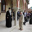 Епископ бачки Иринеј примио чланове САНУ у манастиру у Ковиљу