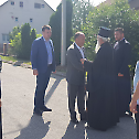 Епископ Милутин примио министра просвете Младена Шарчевића 