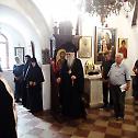 Вечерња служба са петохлебницом у Цетињском манастиру