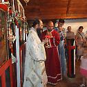 Освештан обновљени Световазнесенски храм у Брестовцу