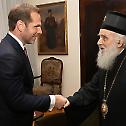 The Serbian Patriarch received an US official