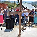 Освећење темеља новог храма у селу Газдаре