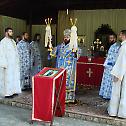 Епископ Херувим богослужио на Доброј Води у Вуковару