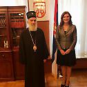 Serbian Patriarch Irinej consecrated a new church in Berne