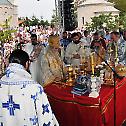 Мошти Светог Арсенија Сремца у манастиру Косијереву 