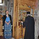 Архијерејска Литургија у манастиру Каленићу