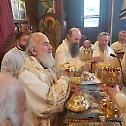 Serbian Patriarch Irinej celebrated the Holy Liturgy in Birmingham's Lazarica