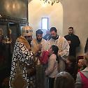 Канонска посета епископа Јустина Каони