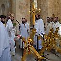 Consecration of crosses for the Cathedral church in Mostar