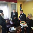  Епископ Милутин примио делегацију из Белорусије