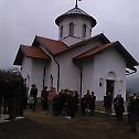Освећено звоно за храм у Соколовићима