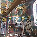 Живописање манастира Свете Петке у Беркасову