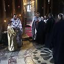 Liturgy in the Dechani monastery
