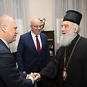The Patriarch receives Minister Vladan Vukosavljevic