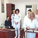 Литургија у болничком параклису Светих врачева у Бијељини 
