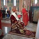 Епископ жички Јустин свештенослужио у Книћу