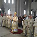 Епископ Милутин служио на Материце у Саборном храму