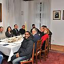 Migrants at Christmas dinner given by the Metropolitan of Zagreb