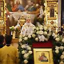 Патријарх Кирил одслужио молебан за Нову годину у храму Христа Спаситеља