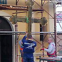 Часни крст на храму Светог оца Николаја у Шиду
