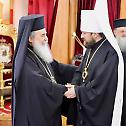 Metropolitan Hilarion meets with Patriarch Theophilos III of Jerusalem