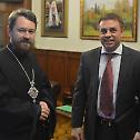Митрополит Иларион састао се са новопостављеним амбасадором Мађарске у Русији