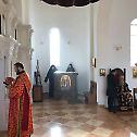 Архијерејска Литургија у манастиру Јасеновцу